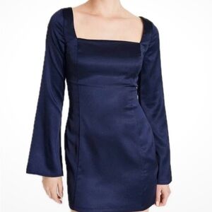 a new day Midnight Blue Long Sleeve Dress